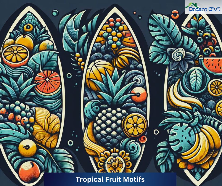 Tropical Fruit Motifs