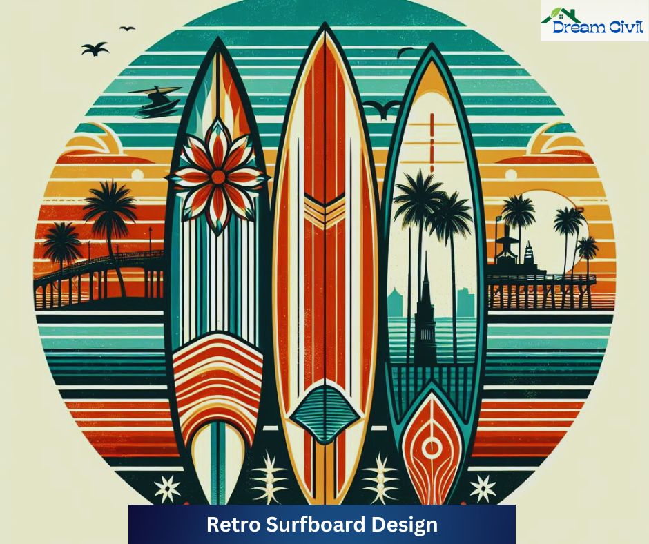 Retro Surfboard Design
