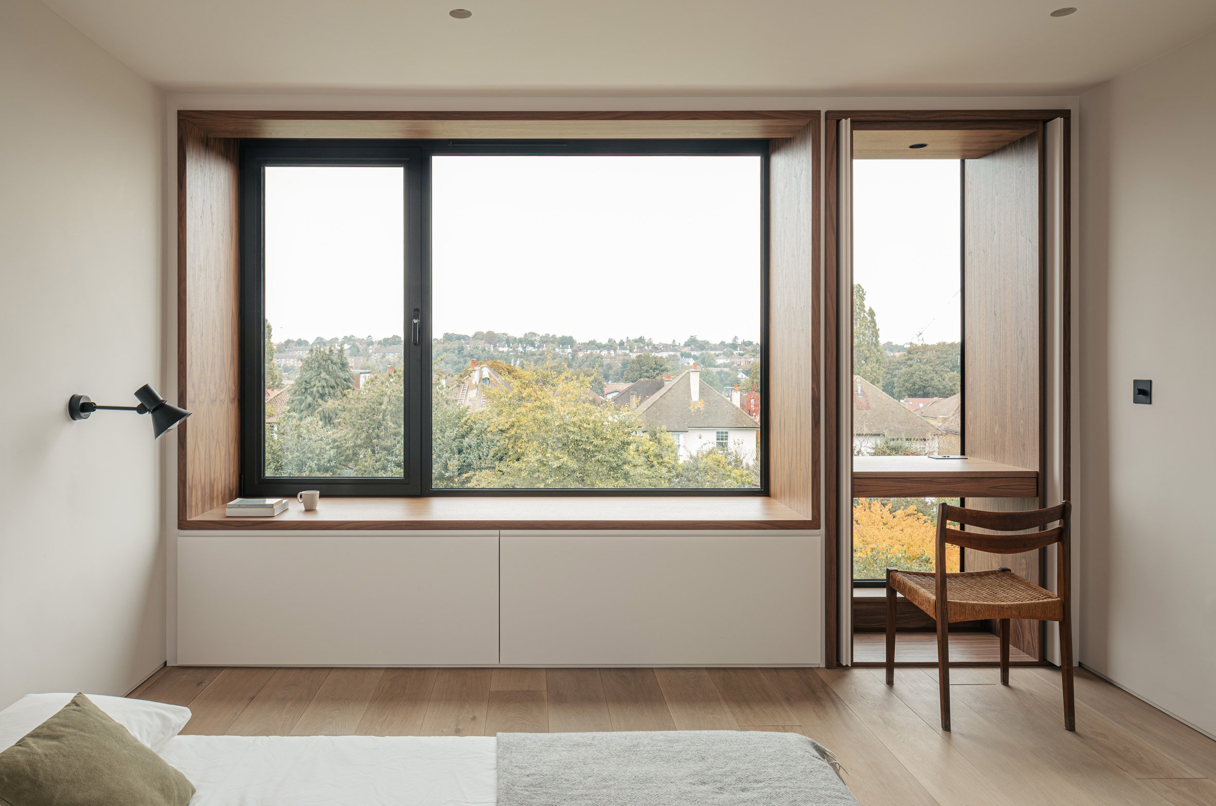 Dormer reveals in Colonnade by Will Gamble Architects in Croydon, London