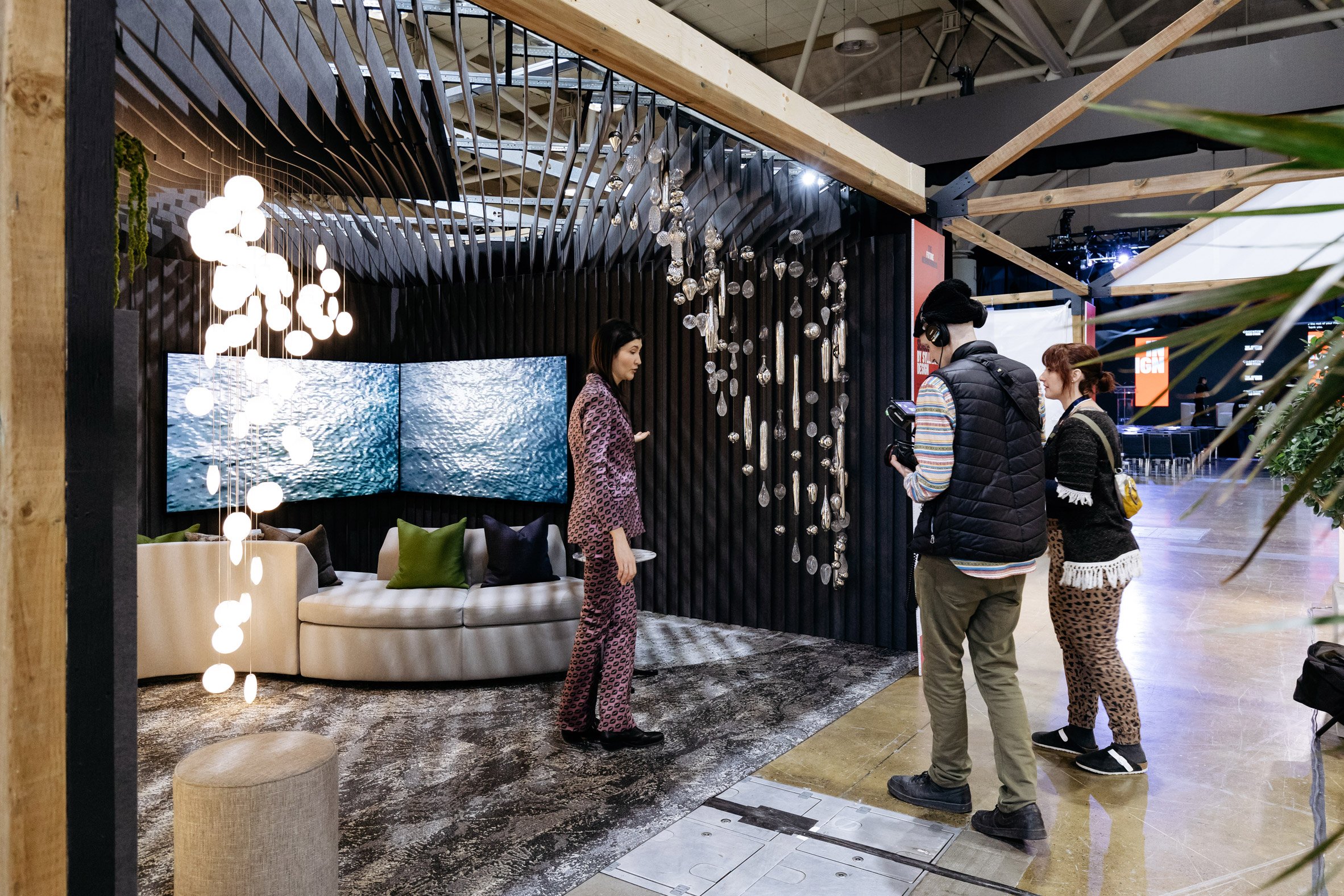 Binuaral installation at IDS Toronto 2024