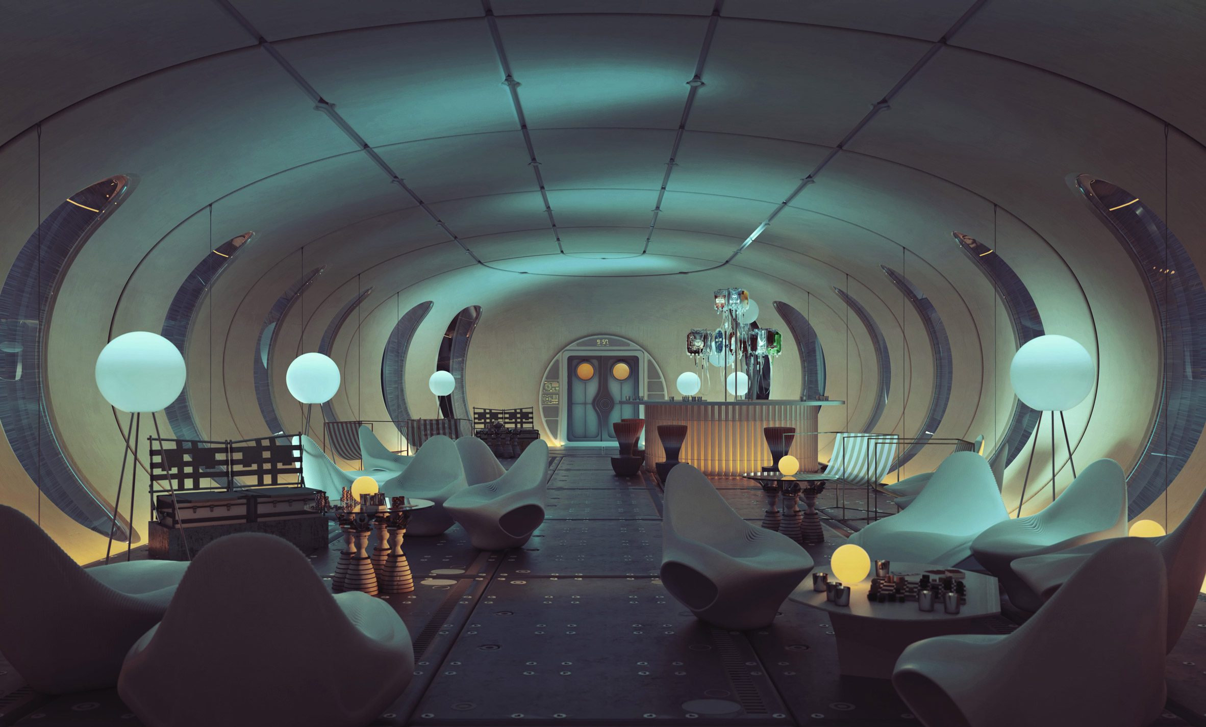 Lunar base by Hassell