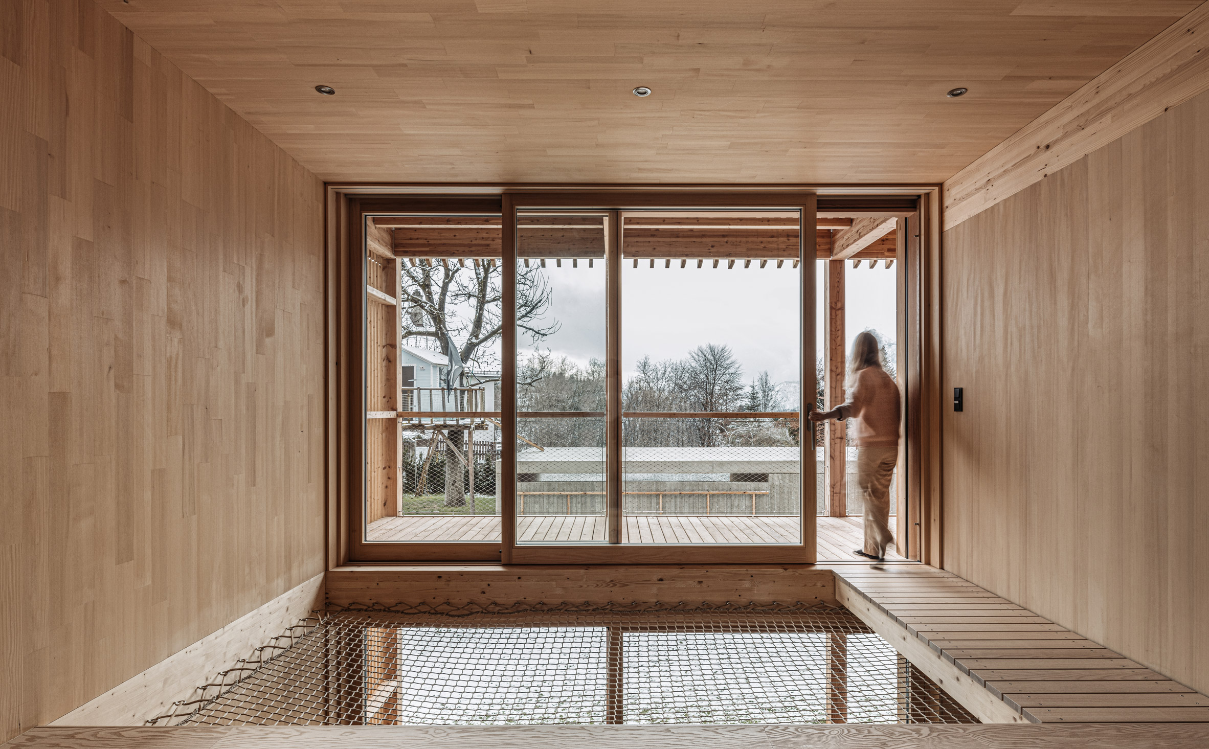 Haus L in Austria by Dunkelschwarz