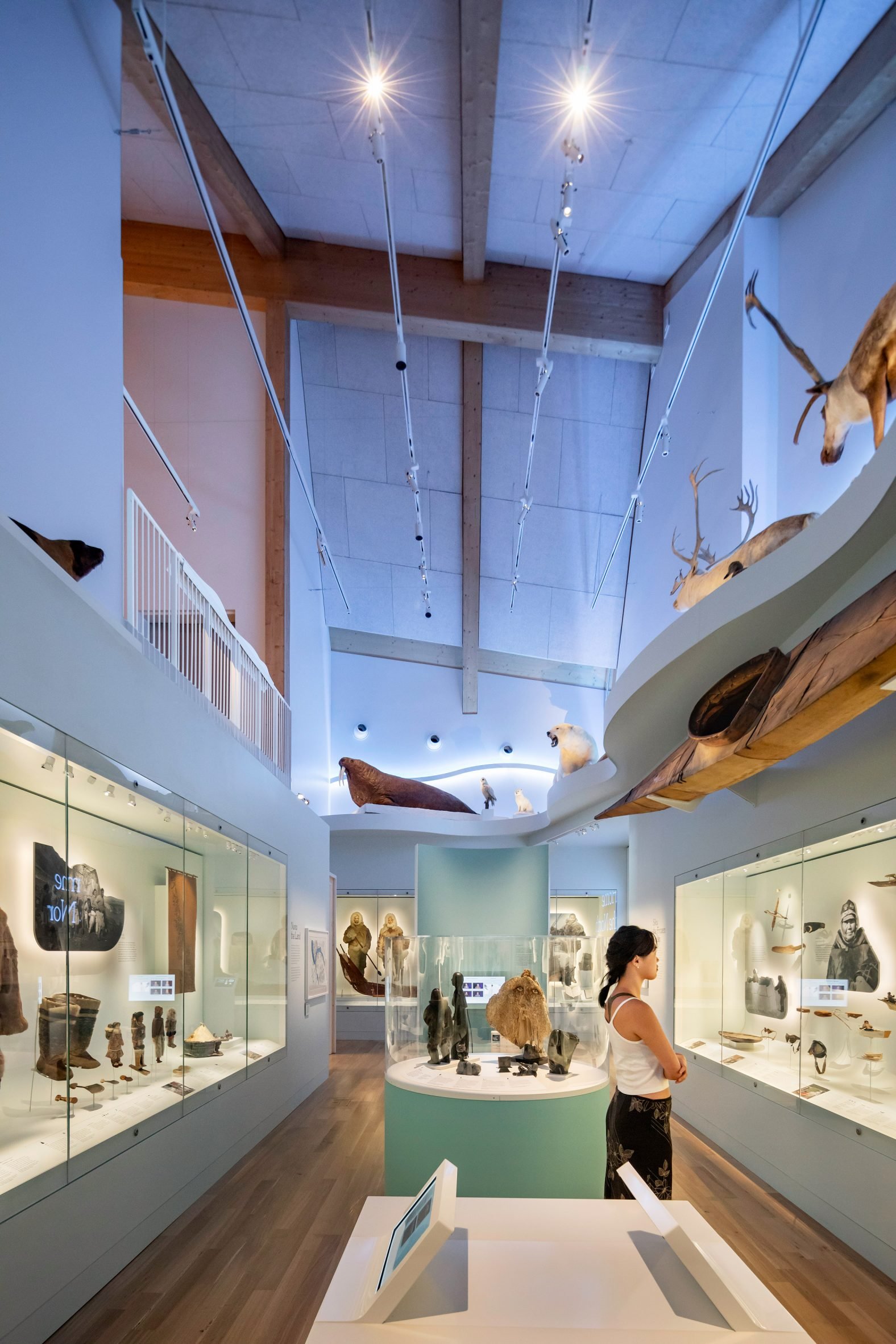 Arctic museum at Gibbons Hall at Bowdoin