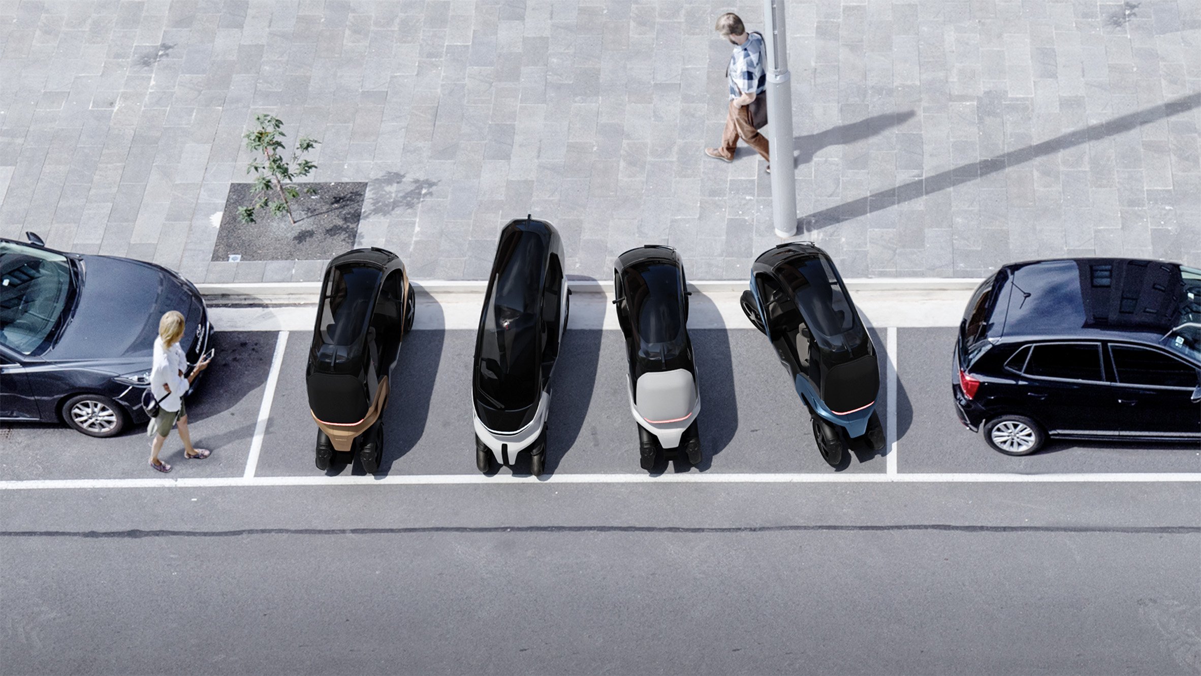 Komma vehicles by Granstudio