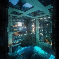 Interior of Aquellum building