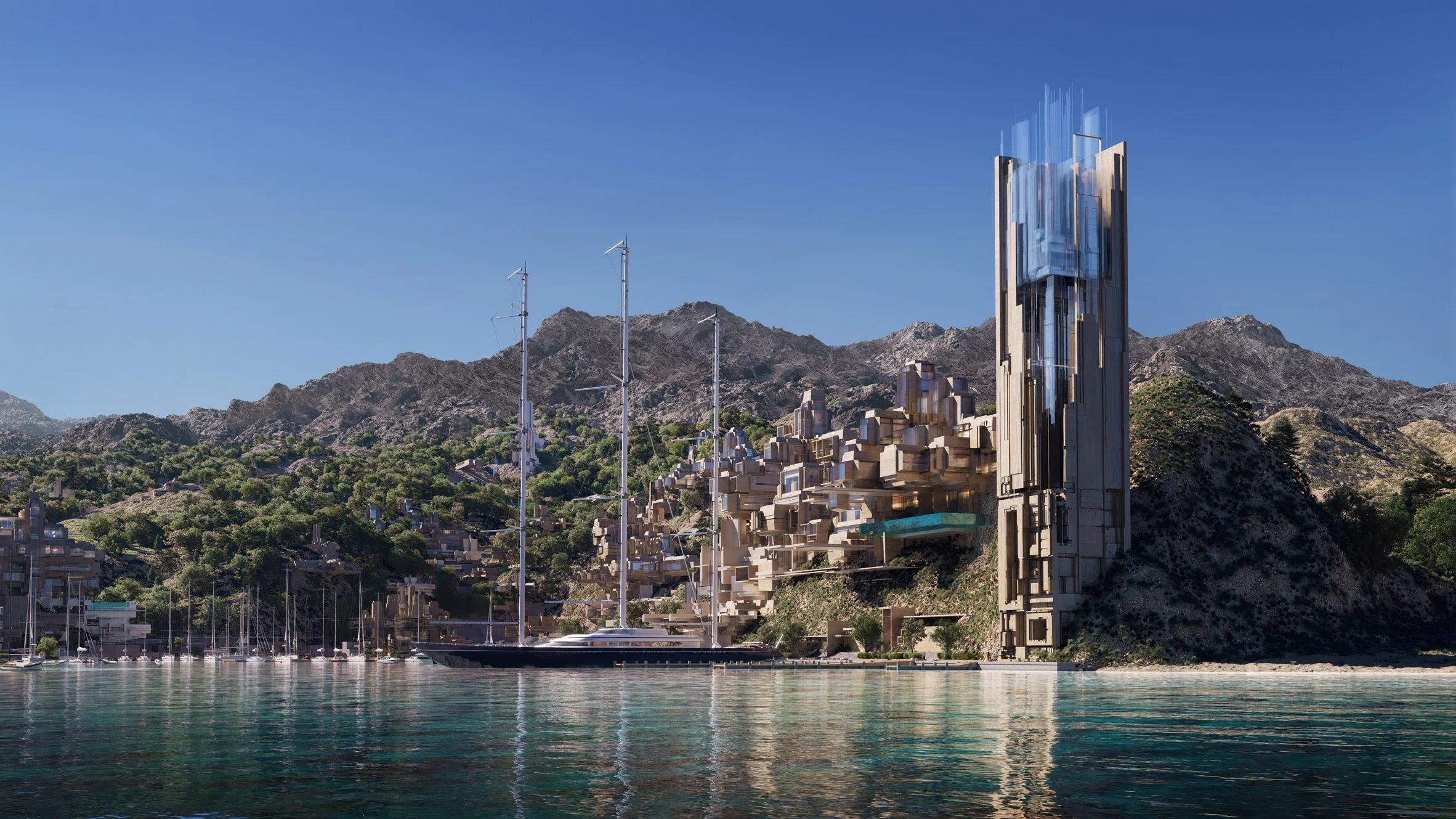 Gulf of Aqaba Neom seaside development
