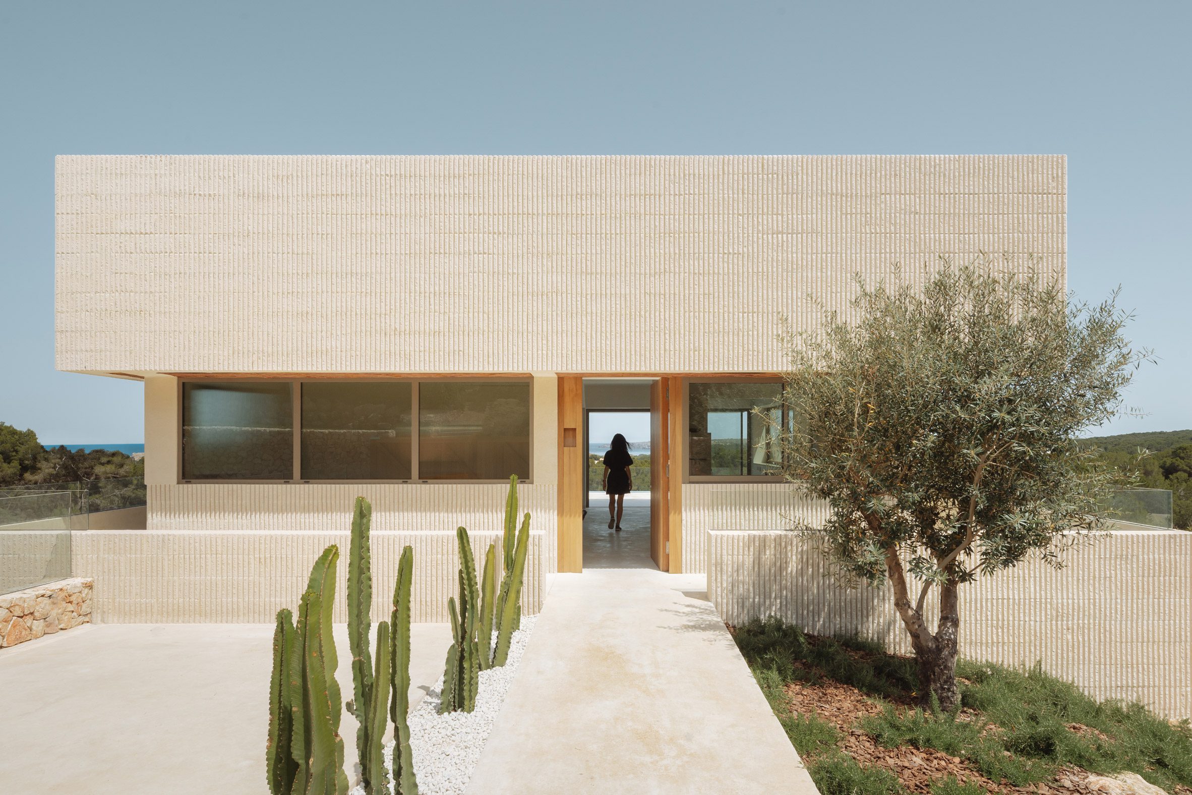 Entrance to Shift House by Nomo Studio