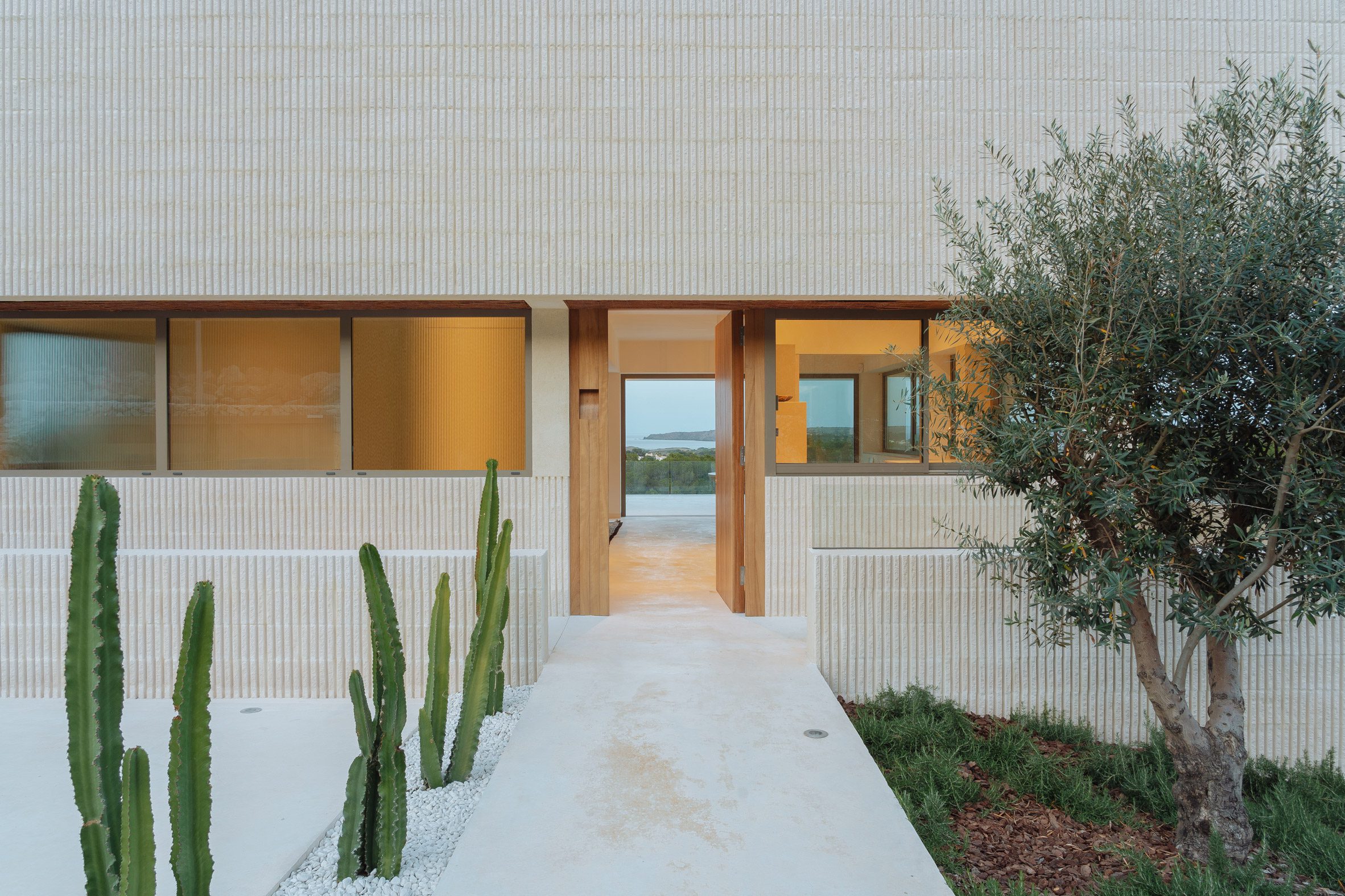 Entrance to Shift House by Nomo Studio