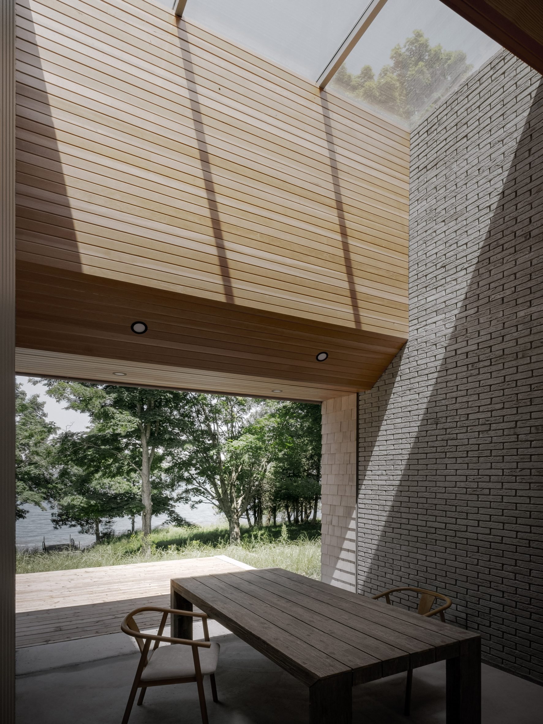 Skylight in Ontario house