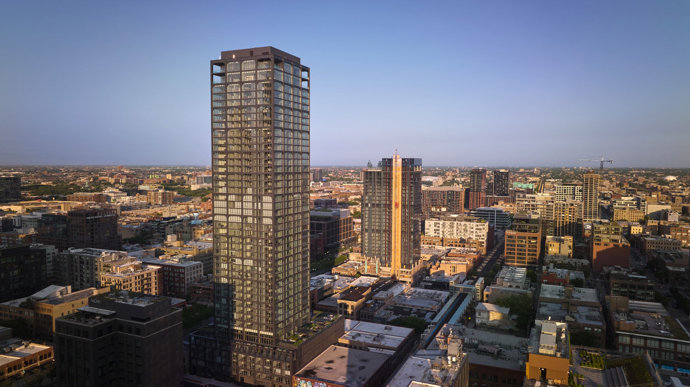 The Row tower in Chicago