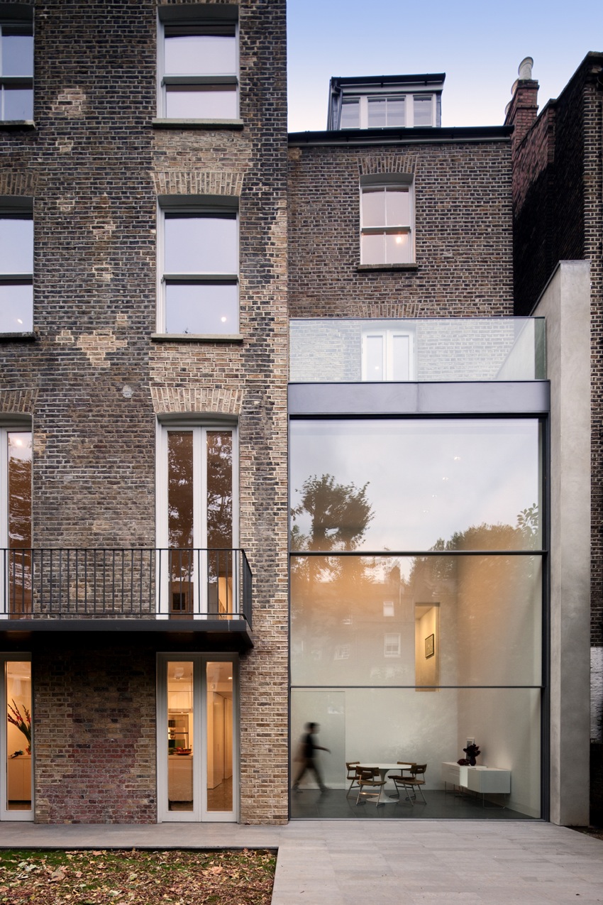 House on Bassett Road by Paul+O Architects, London, United Kingdom, featuring Vitrocsa glass windows