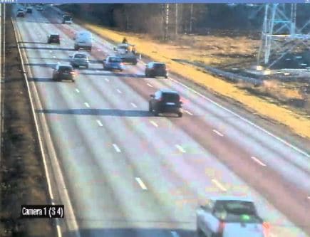 Automatic incident detection (AID) pedestrian on the highway