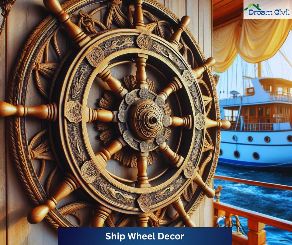 Ship Wheel Decor