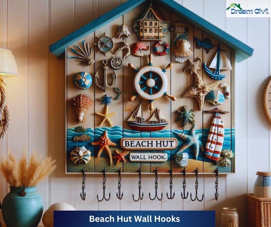 Beach Hut Wall Hooks