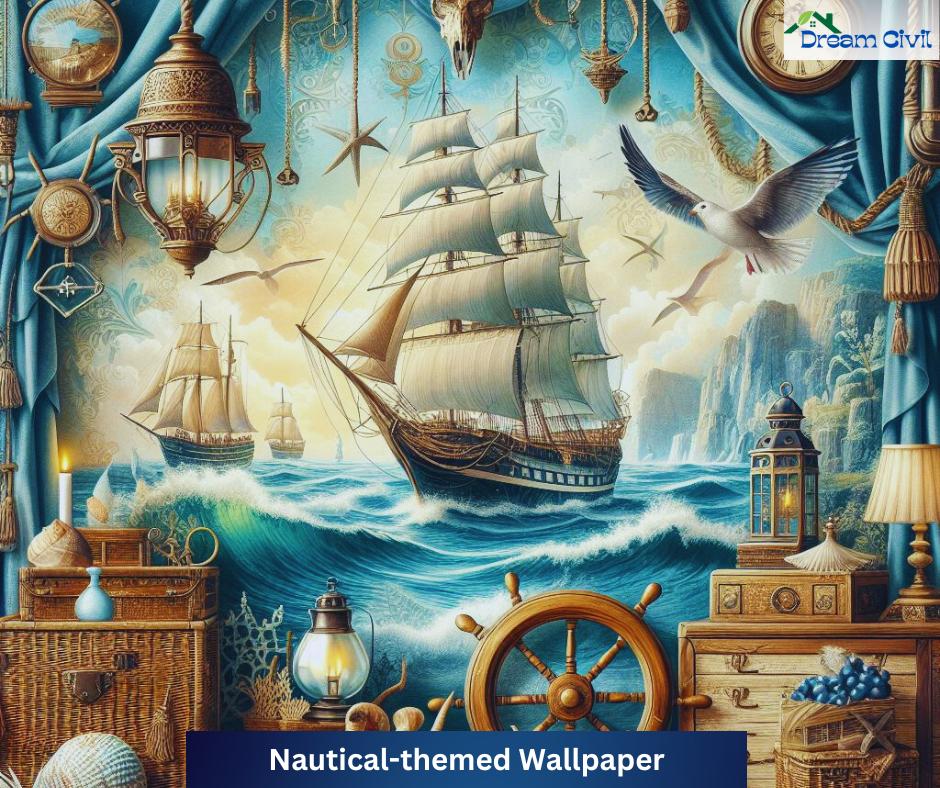 Nautical-themed Wallpaper