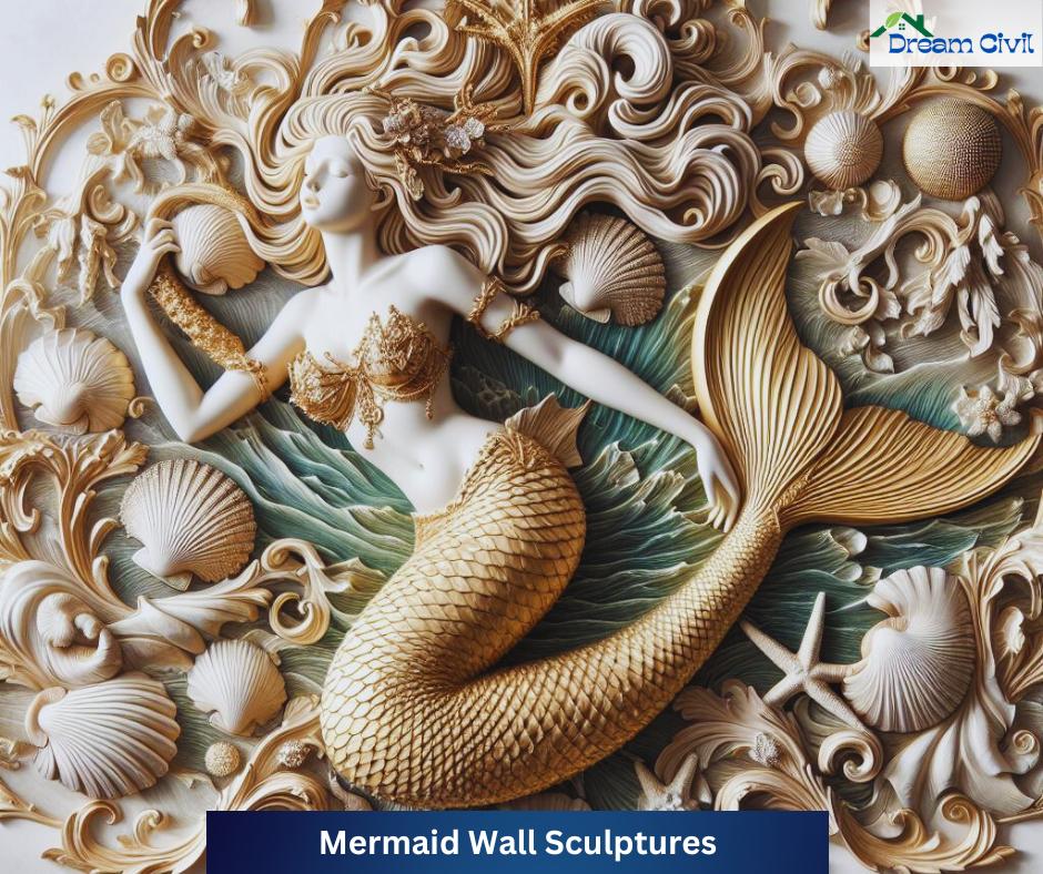 Mermaid Wall Sculptures