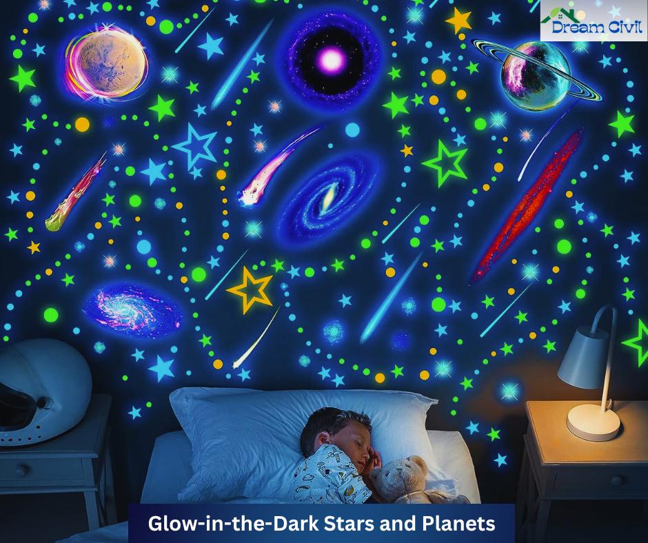 Glow-in-the-Dark Stars and Planets