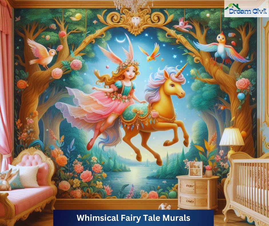 Whimsical Fairy Tale Murals