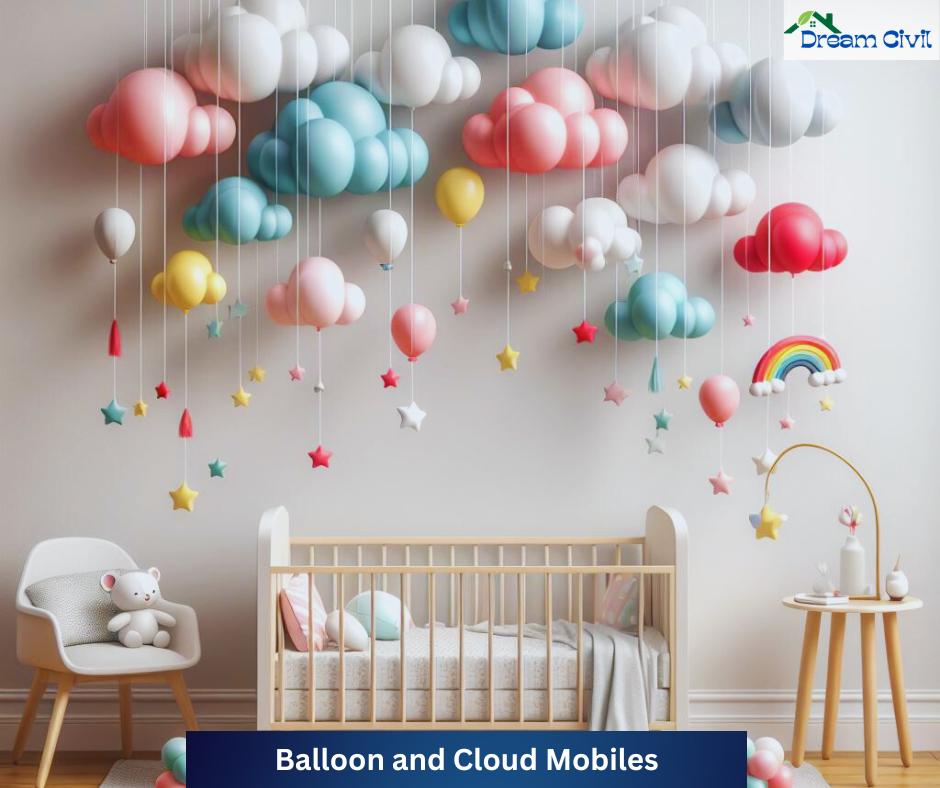 Balloon and Cloud Mobiles
