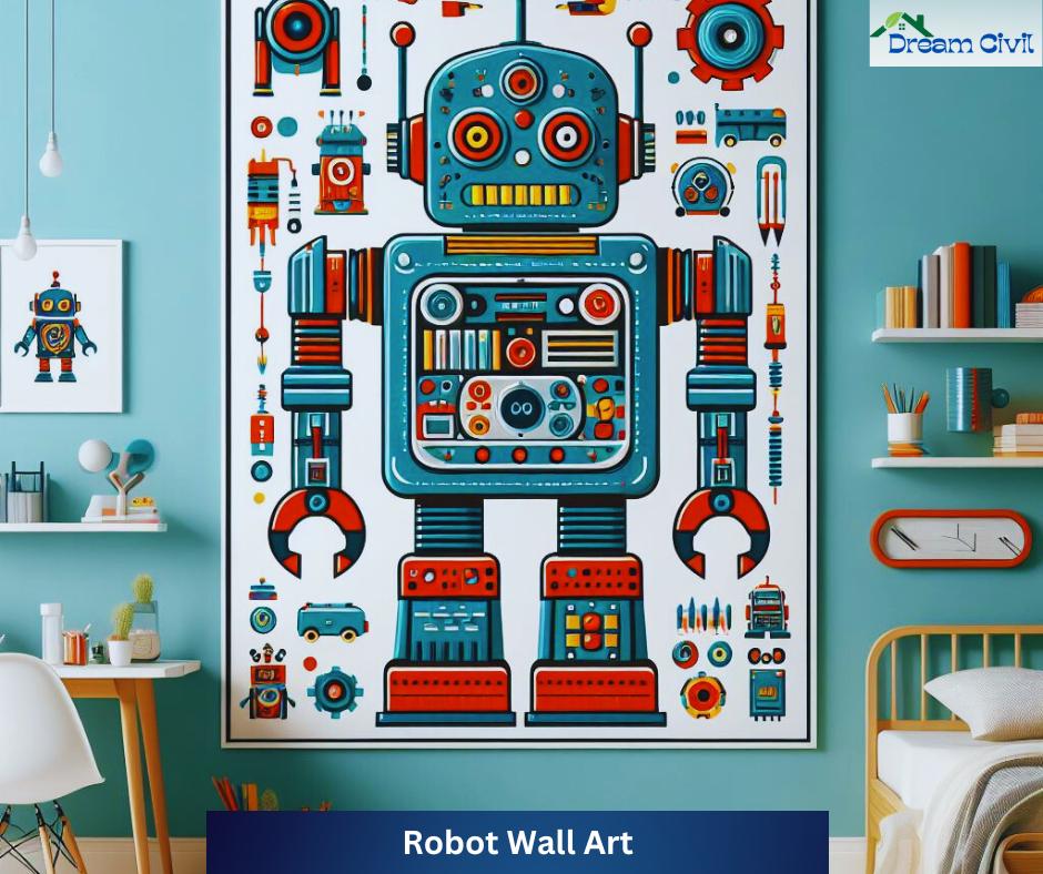 Robot Wall Art