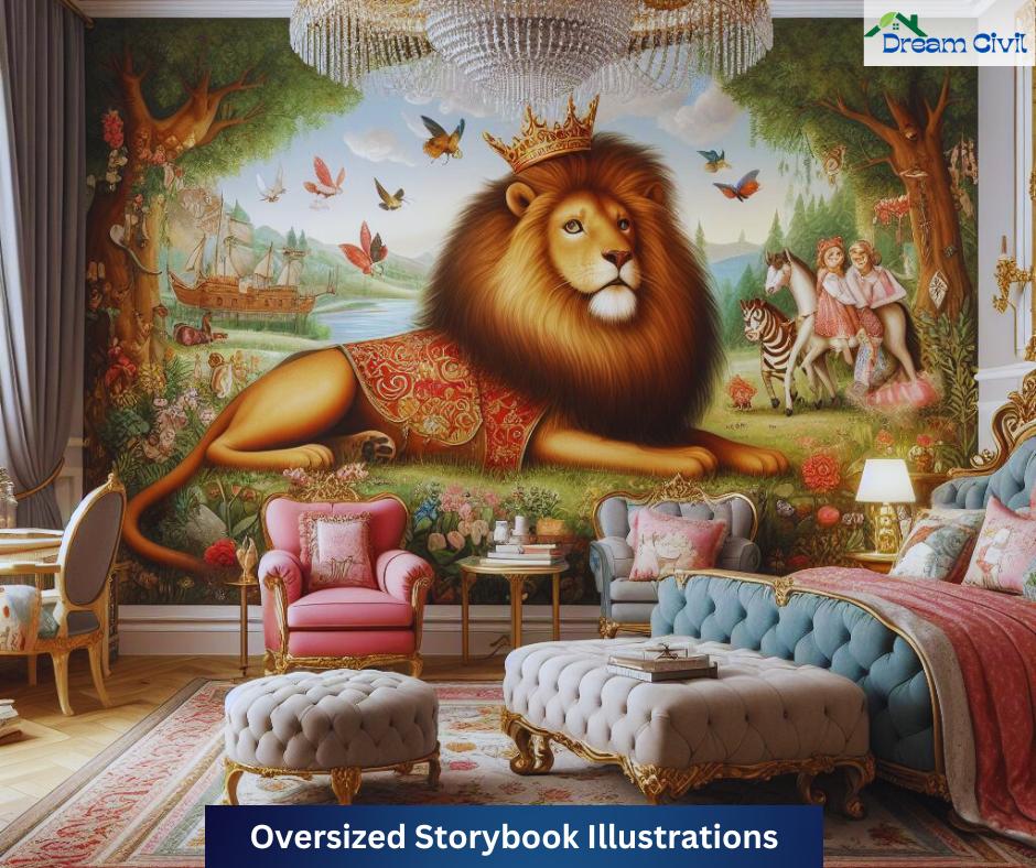 Oversized Storybook Illustrations