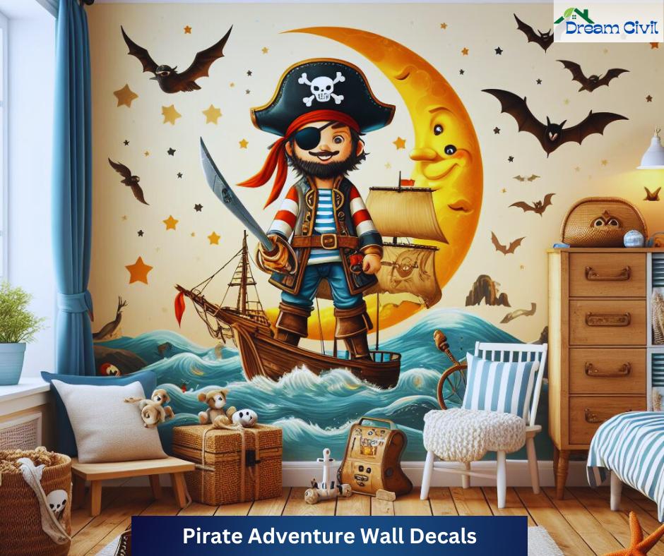 Pirate Adventure Wall Decals