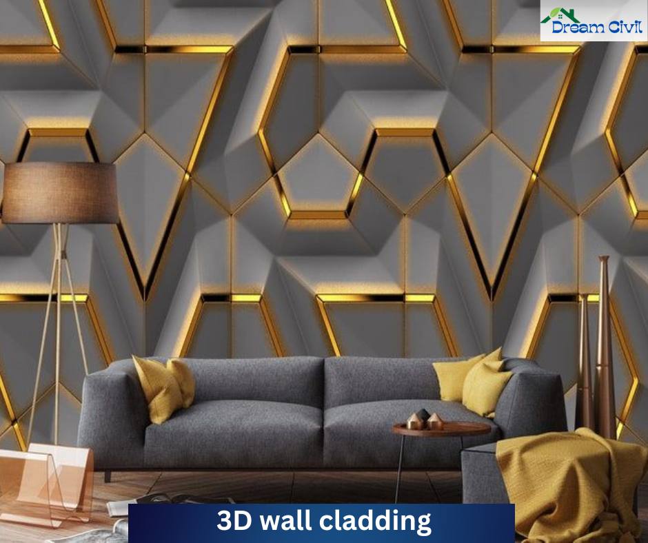 3D wall cladding