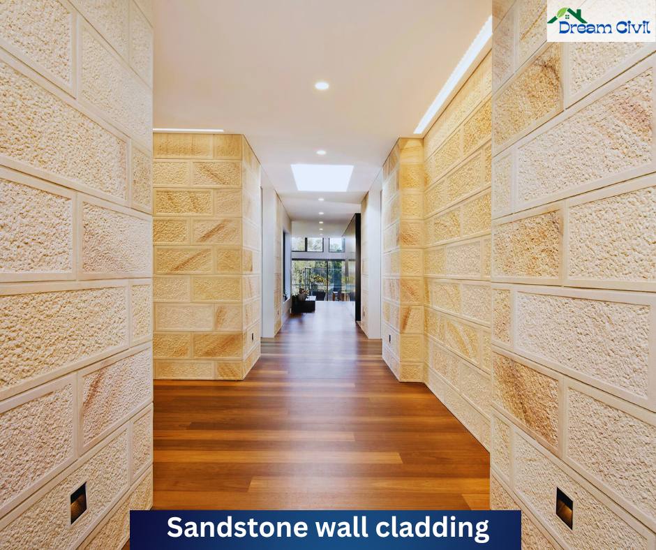 Sandstone wall cladding