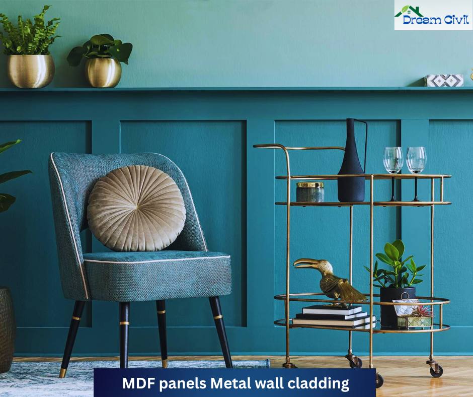 MDF panels Metal wall cladding