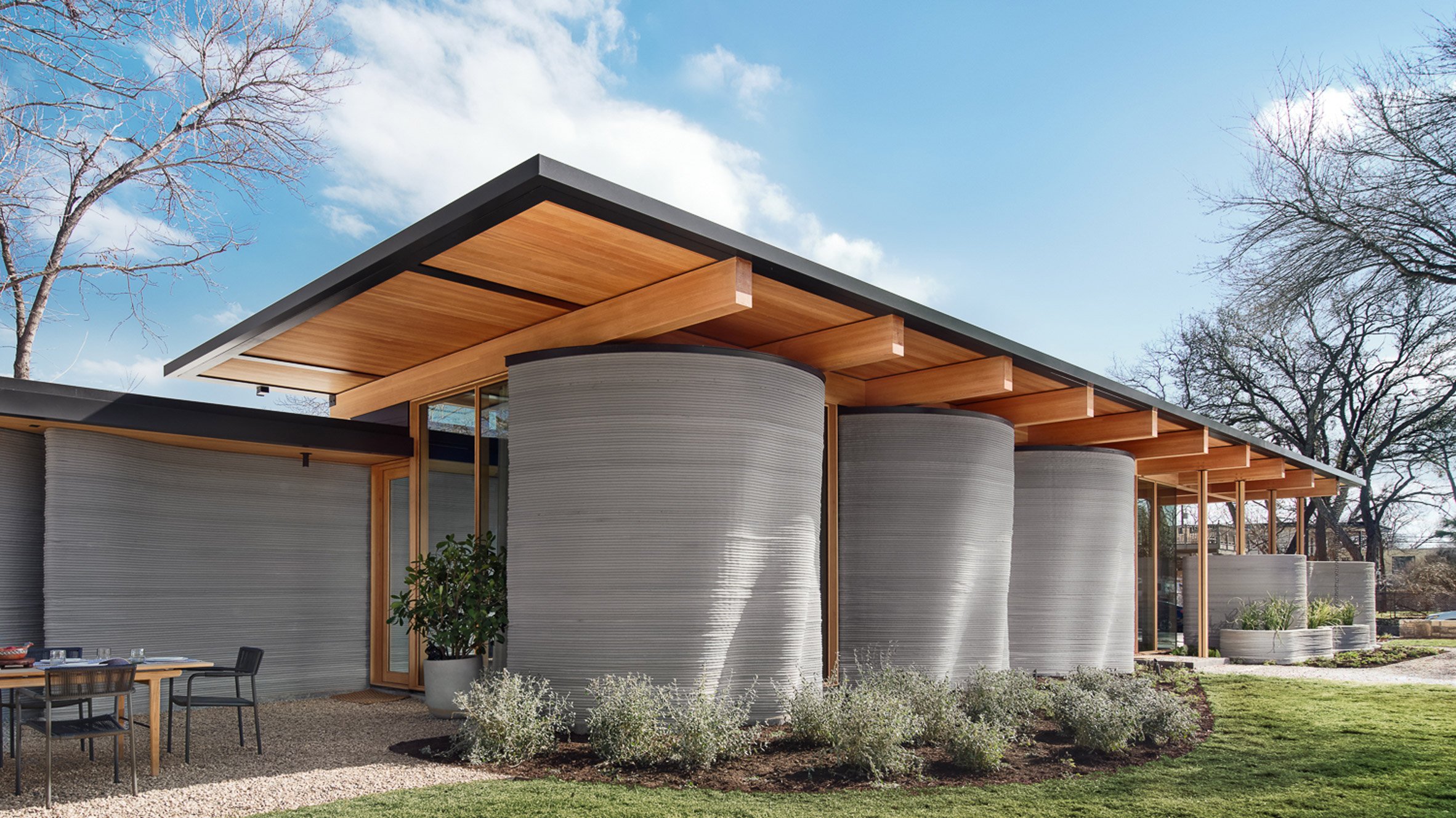 Lake Flato ICON House Zero 3D printing Austin Texas