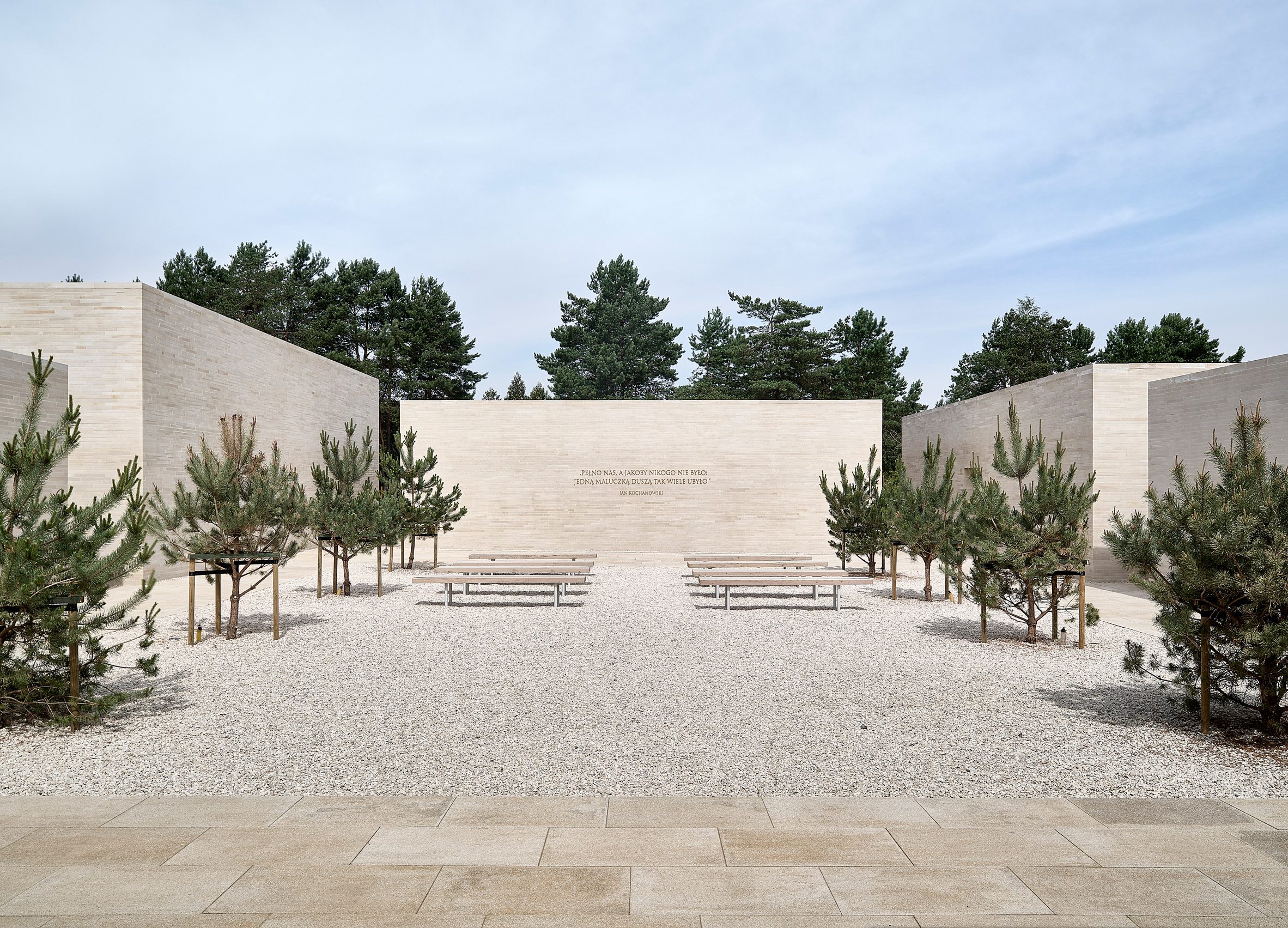 Open-air chapel in Radom, Poland, by BDR Architekci