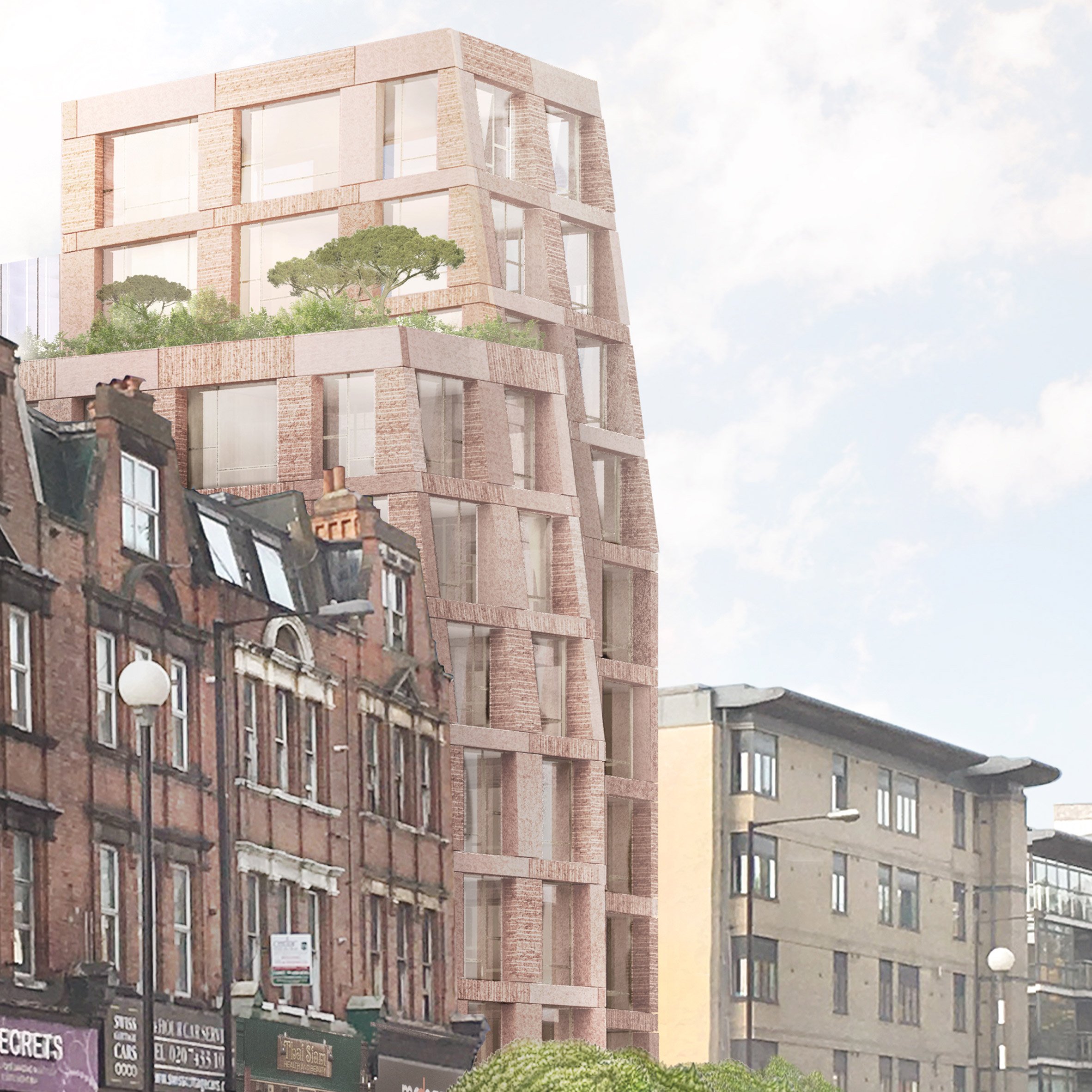 Visualisation of Finchley Road Tower by Groupwork