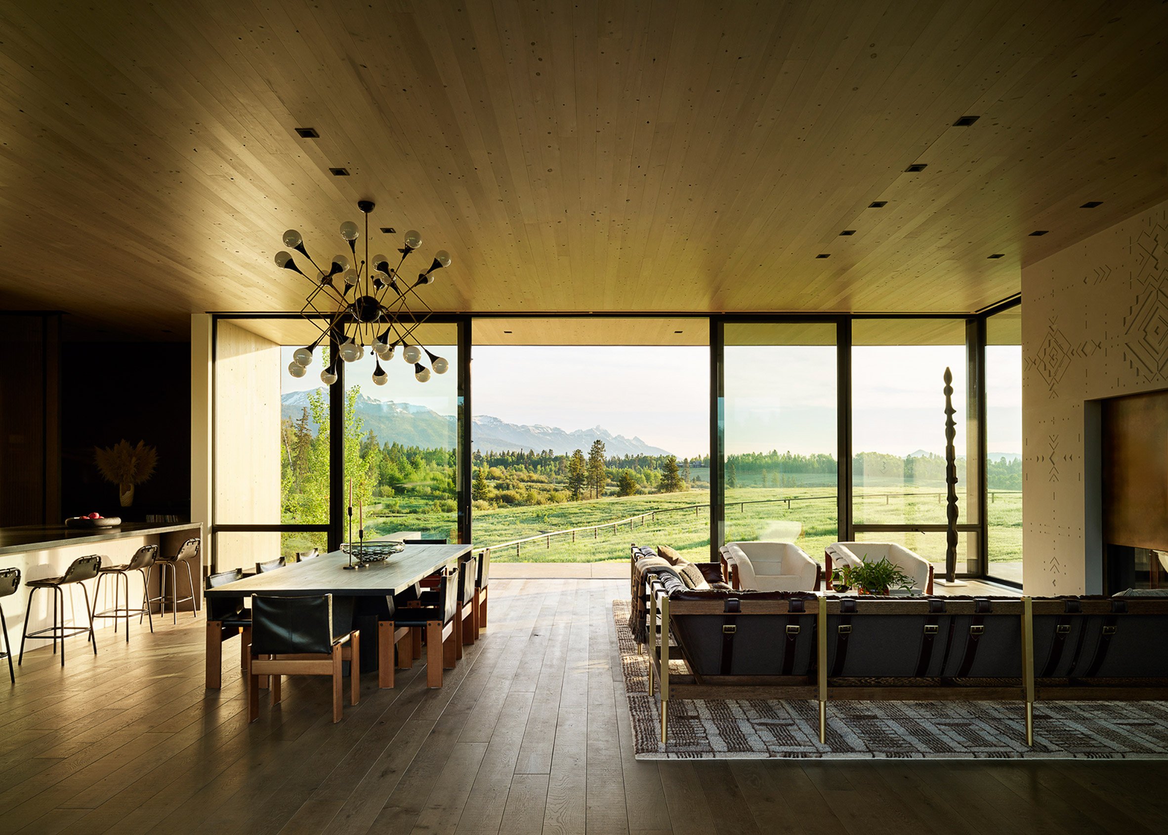 House with large windows