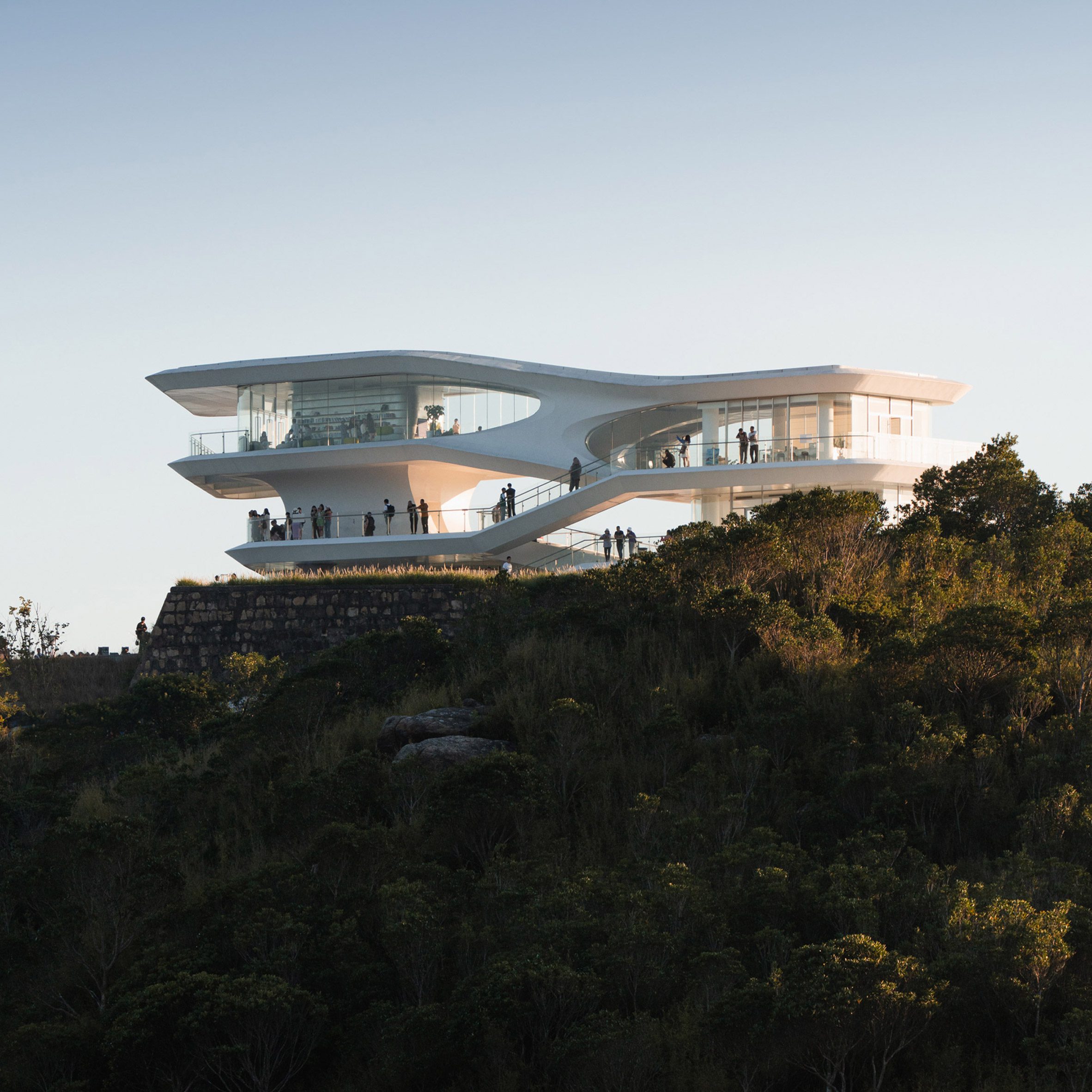 Exterior view of public centre by Line+ Studio in China