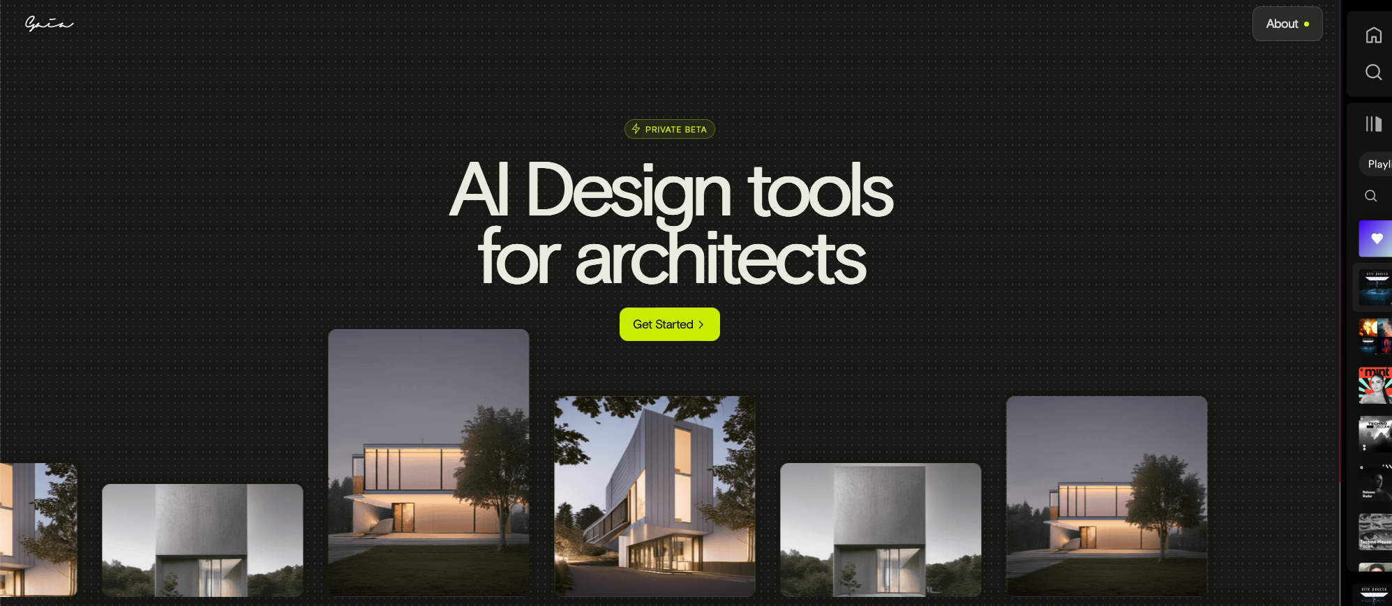 Gaia_Generative AI Architect Screenshot