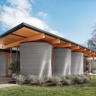 Lake Flato ICON House Zero 3D printing