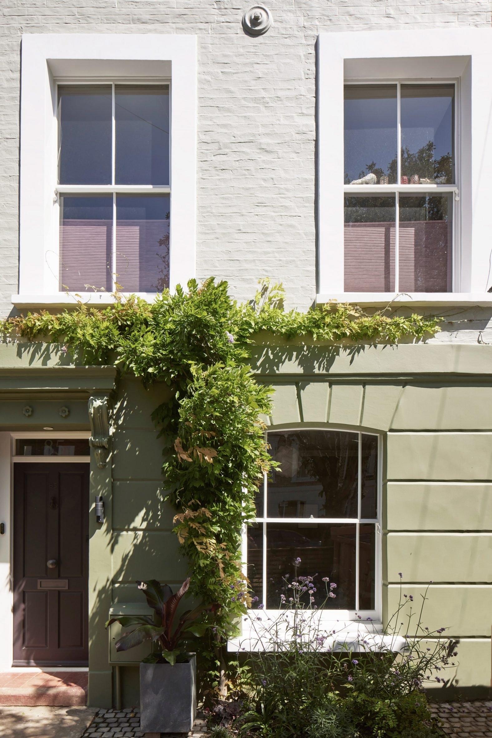 Front facade of Butterfly House by The DHaus Company