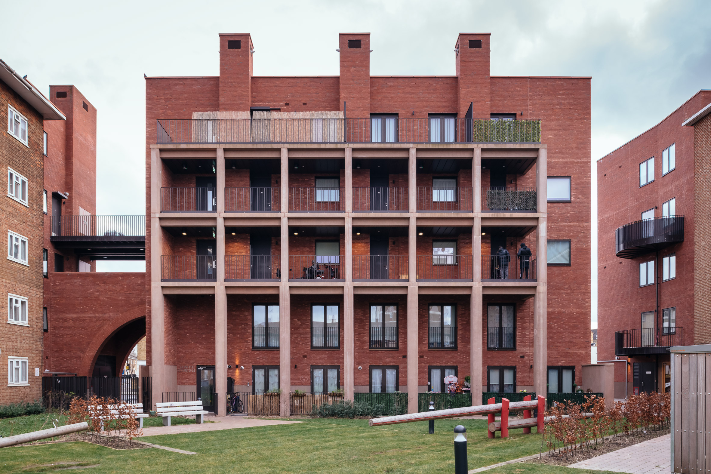 Chatto Court in Hackney designed by Henley Halebrown