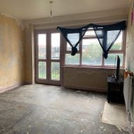 Before picture from a furnishing futures project