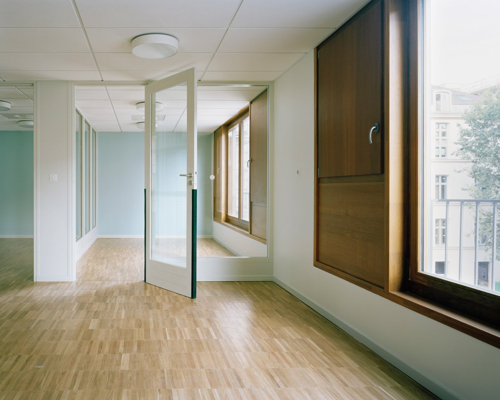 Inside Lacroix Chessex apartment at the Caserne de Reuilly