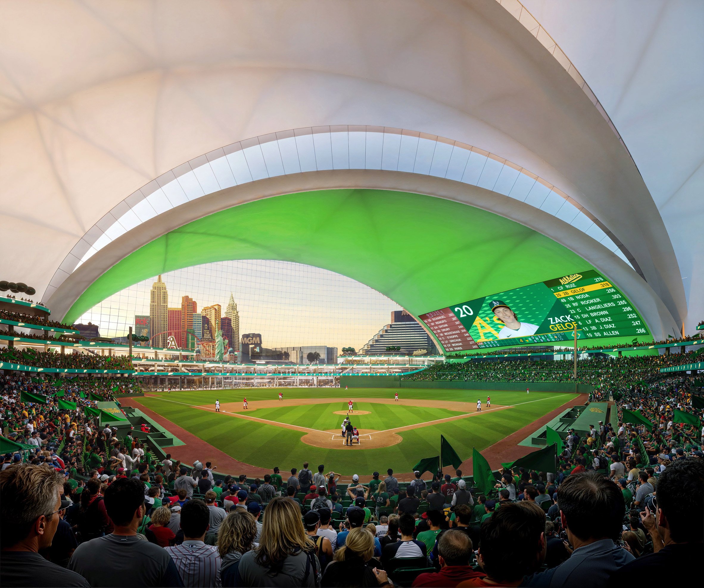 LAs Vegas Athletics stadium