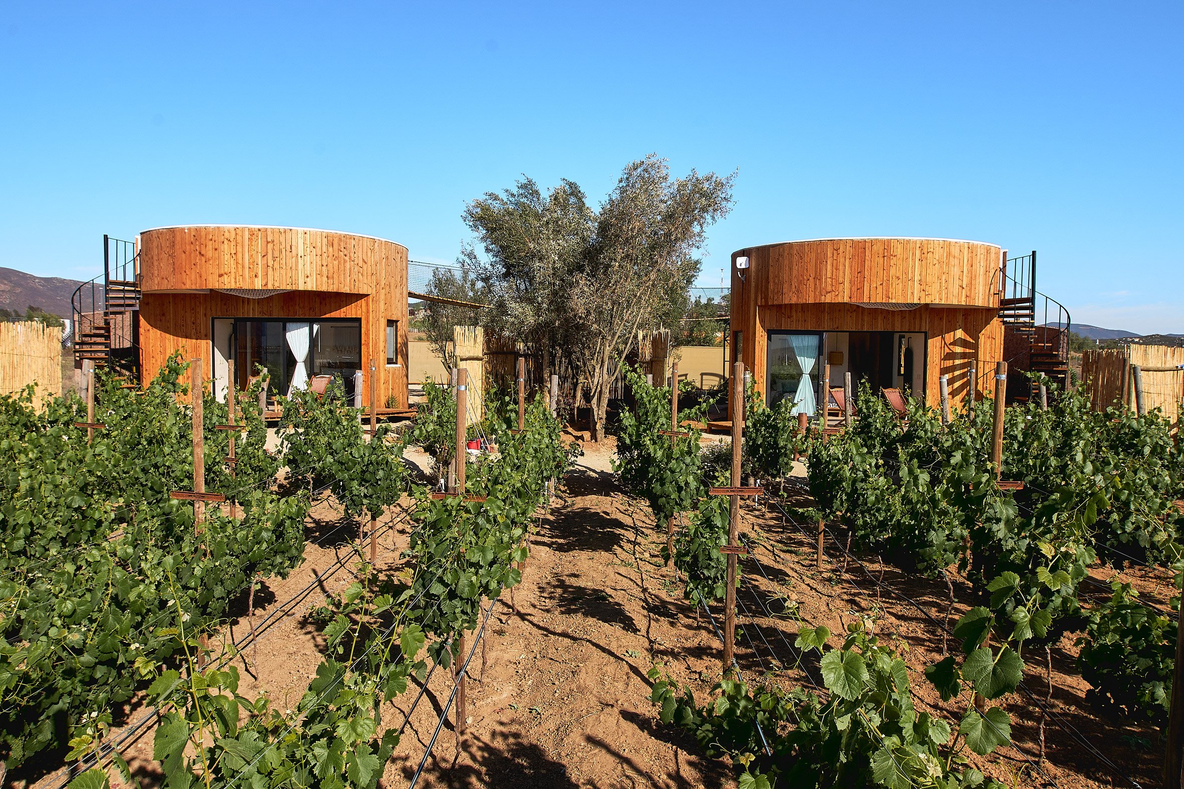 Round cabins