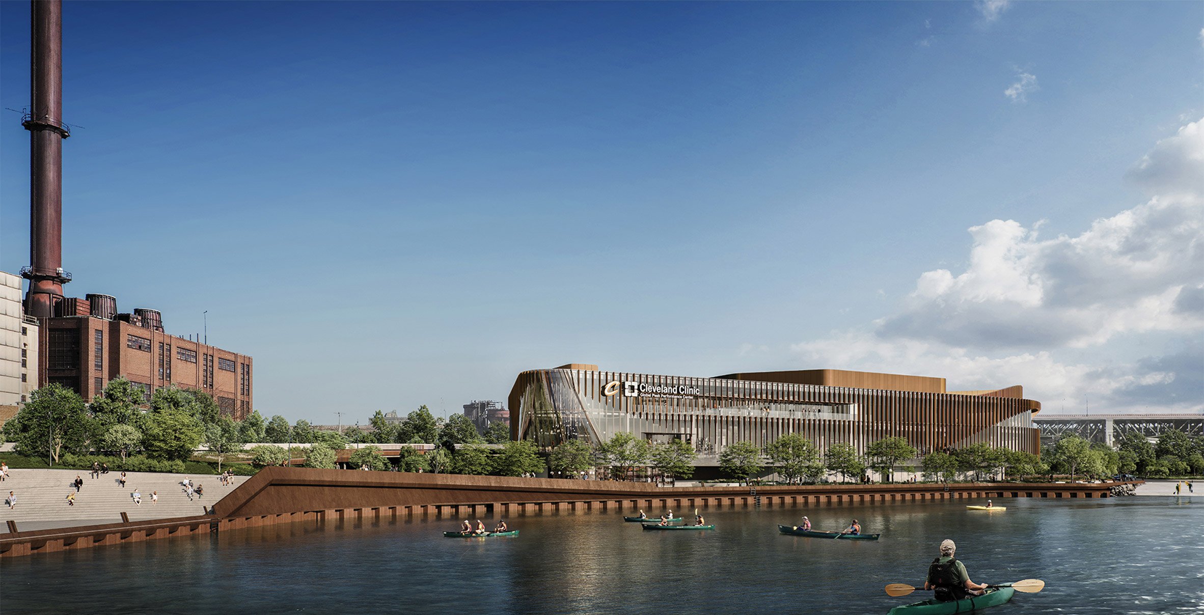 Cleveland Clinic by Populous rendering