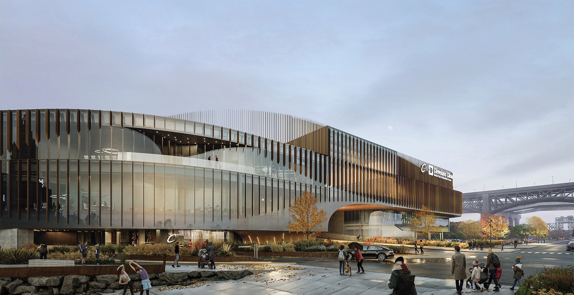 Cleveland Clinic by Populous rendering