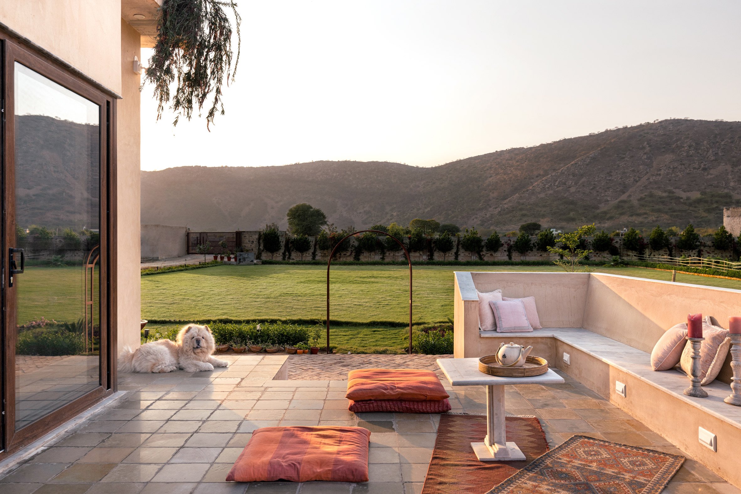 Terrace at Stone House by Sketch Design Studio