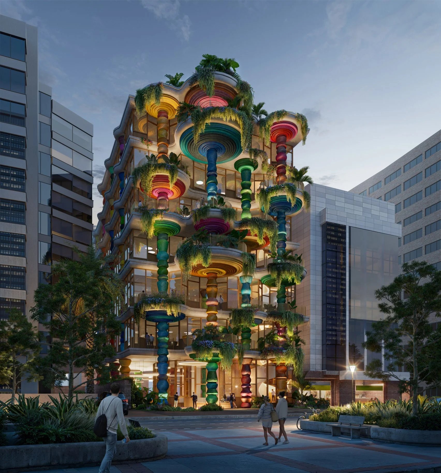 Heatherwick Studio university building Columbia 