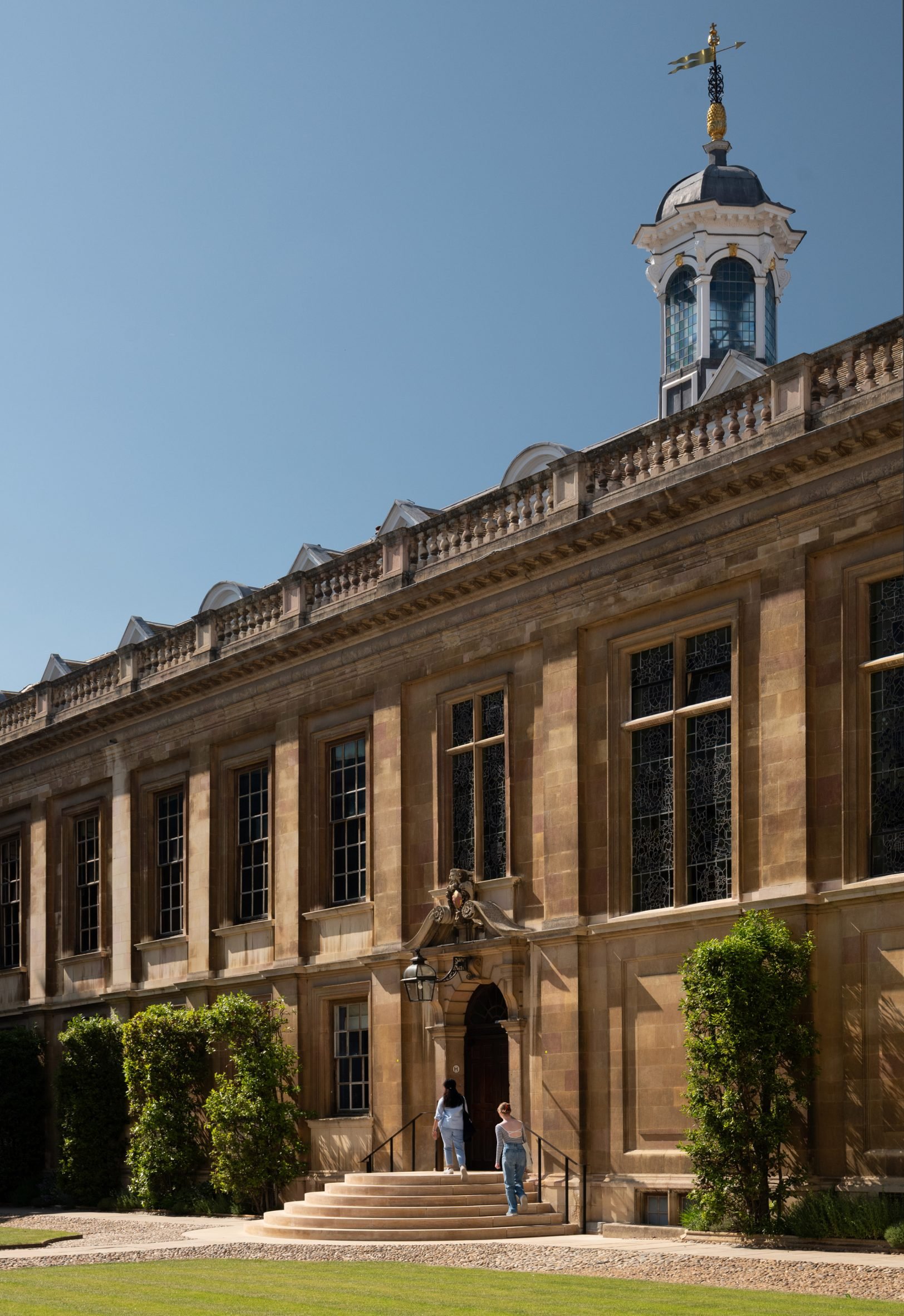 Entrance to Clare College at Cambridge University