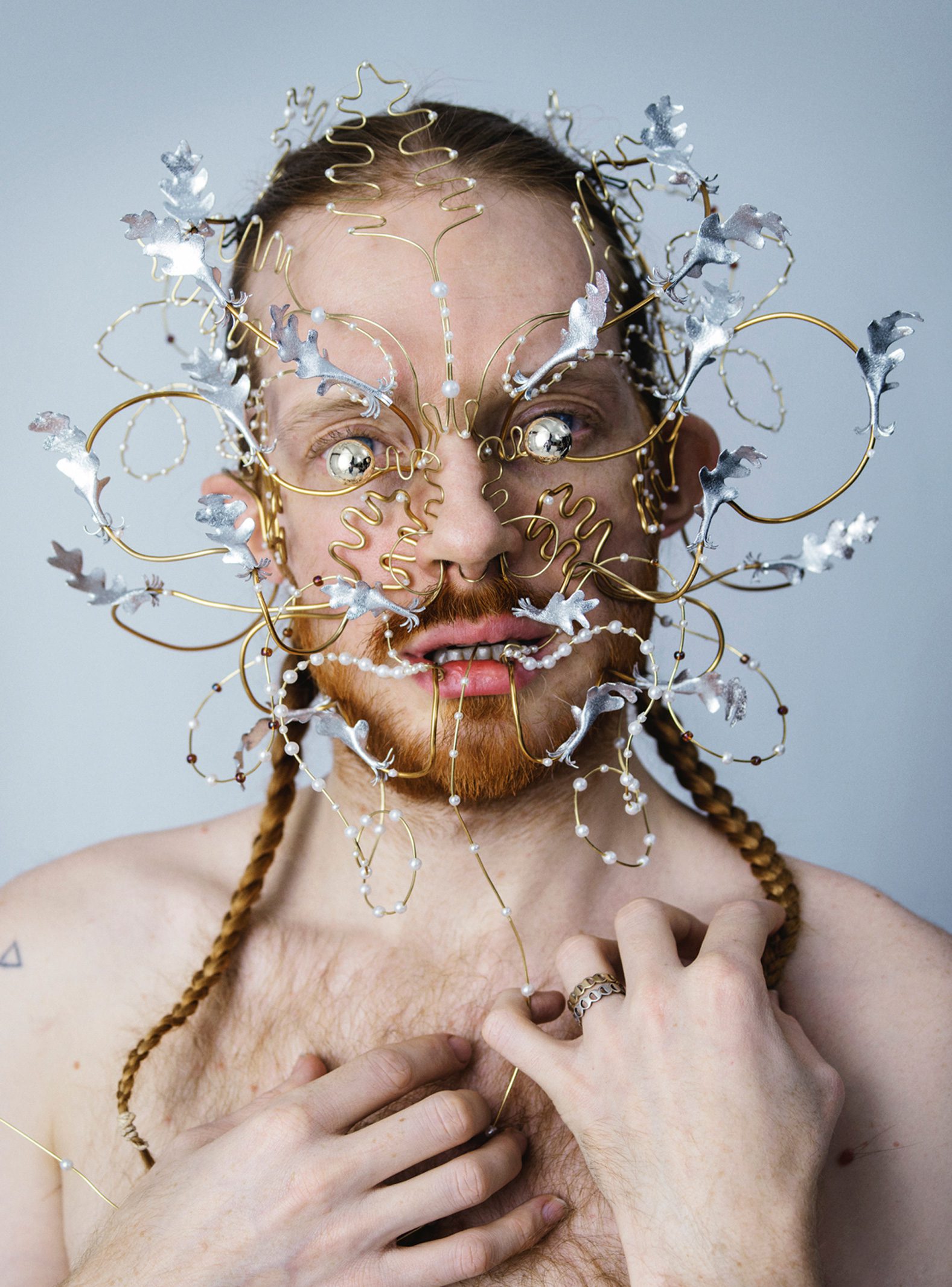 Visual artists James Merry
