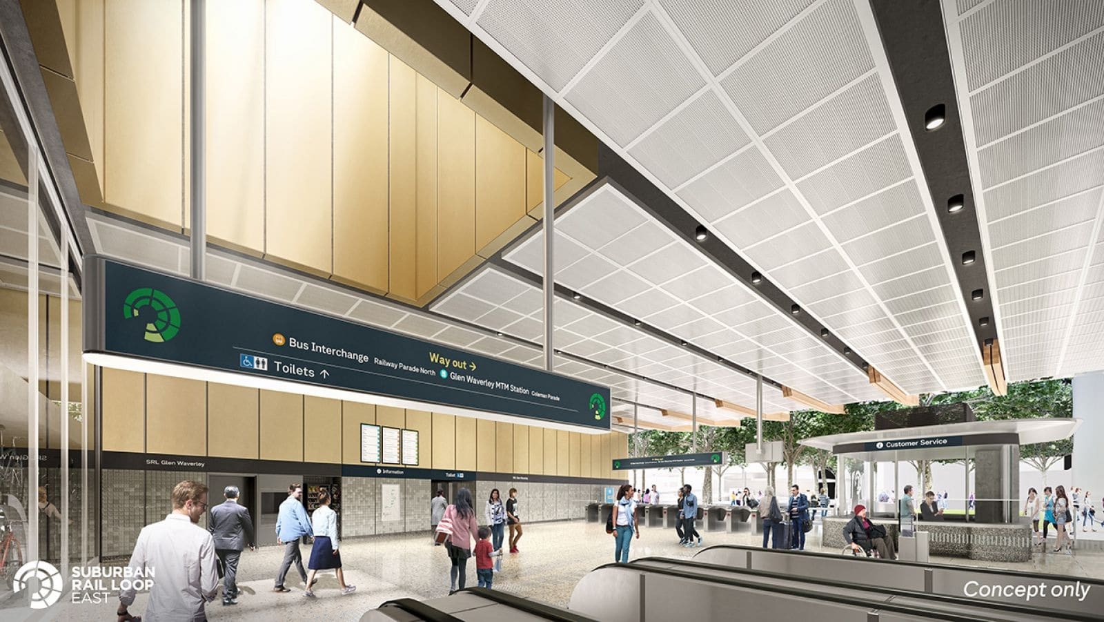 Expressions of interest are now open for two contracts to deliver new stations as part of the 90-kilometre Suburban Rail Loop in Melbourne.