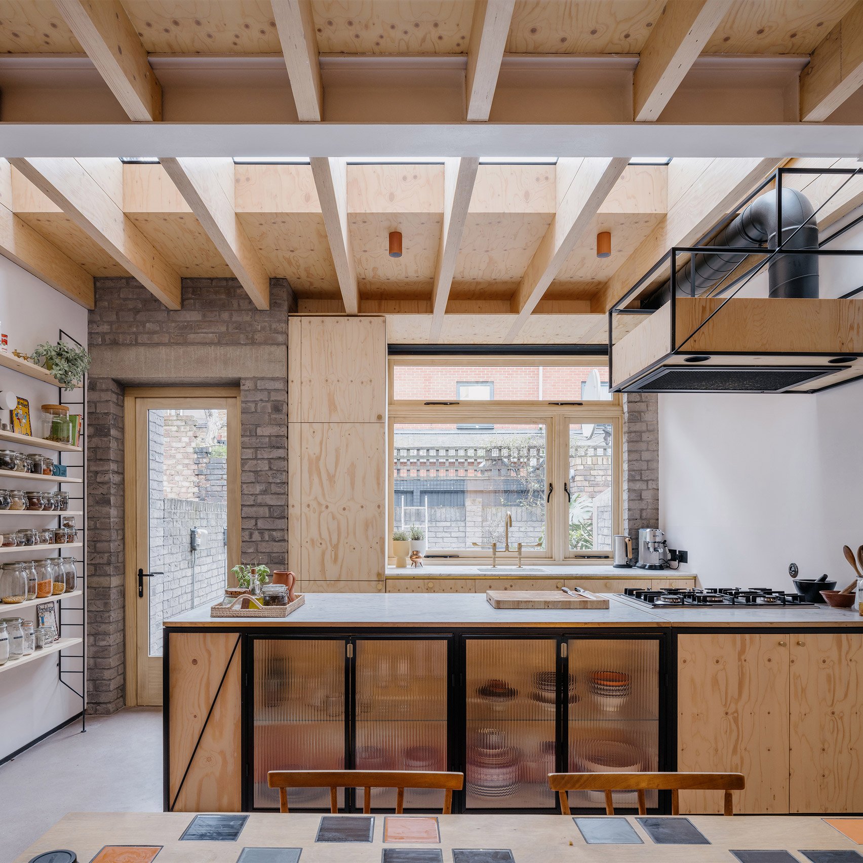 Interior of Two-Up Two-Down House by Khan Bonshek